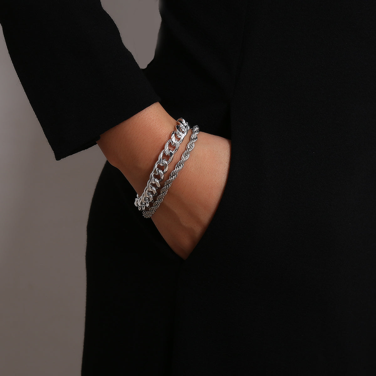 Bracelets chaîne, divers modèles