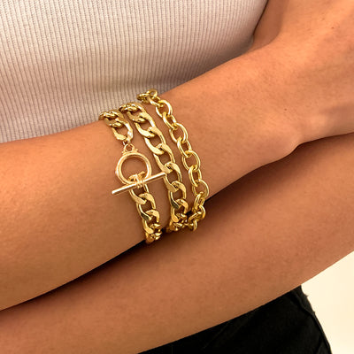 Bracelets chaîne, divers modèles