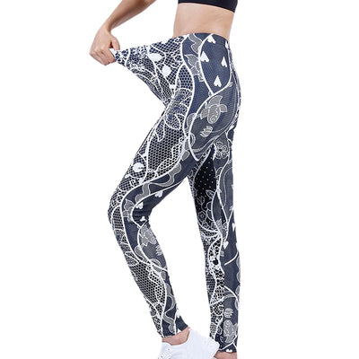 Leggings femme imprimés confortables