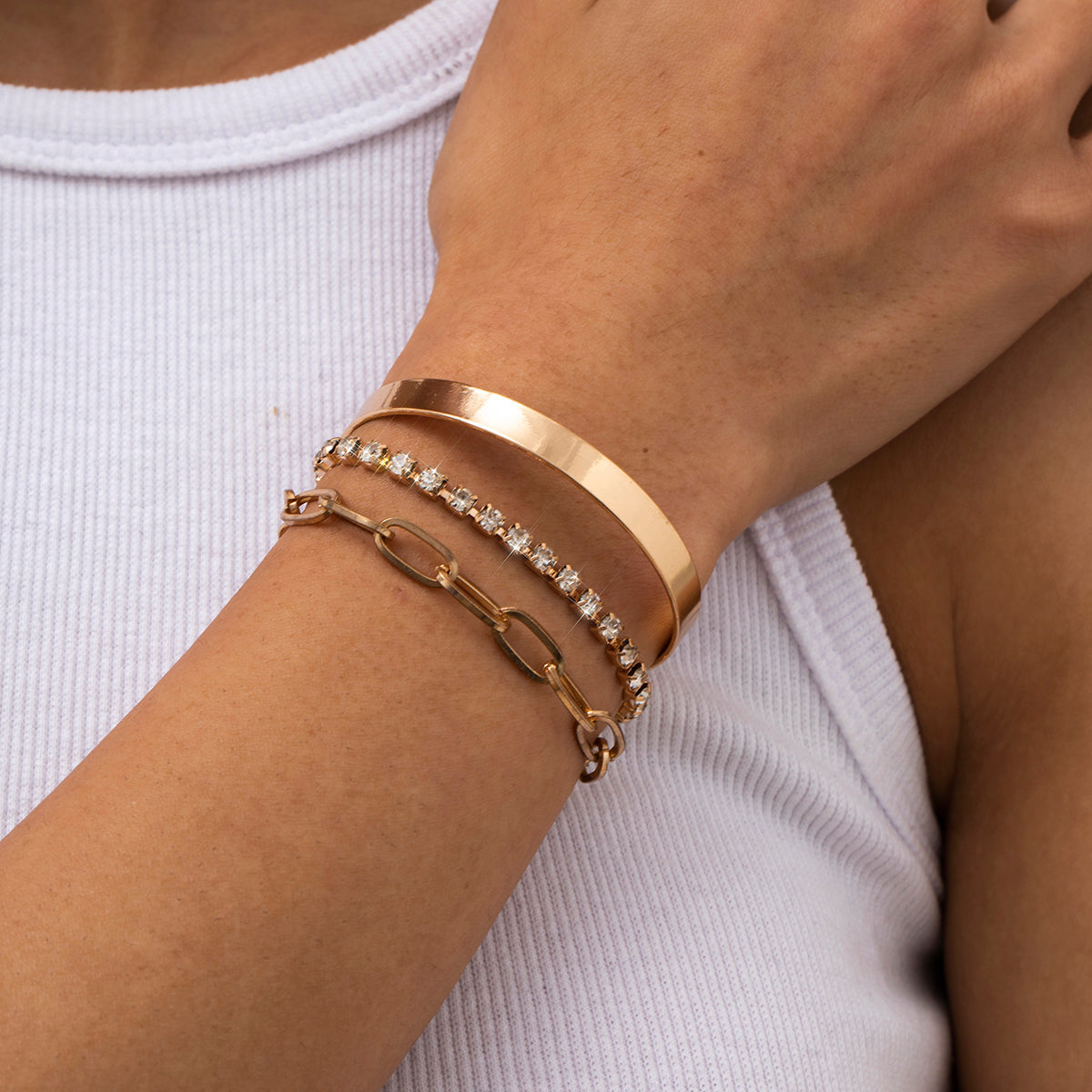 Bracelets chaîne, divers modèles