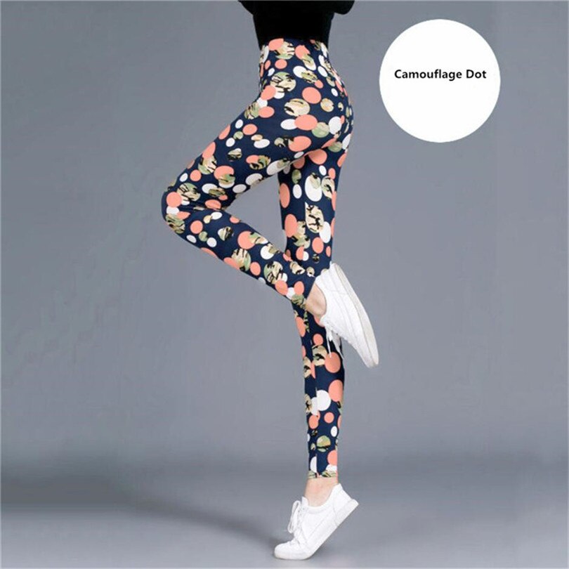 Leggings femme imprimés confortables