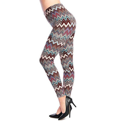 Leggings femme imprimés confortables