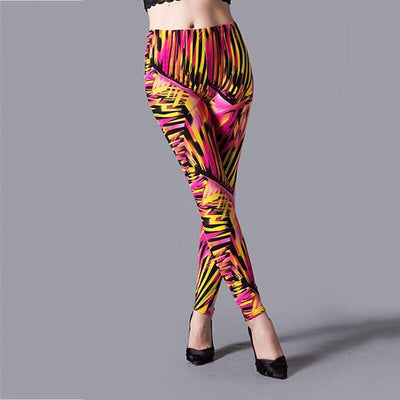 Leggings femme imprimés confortables