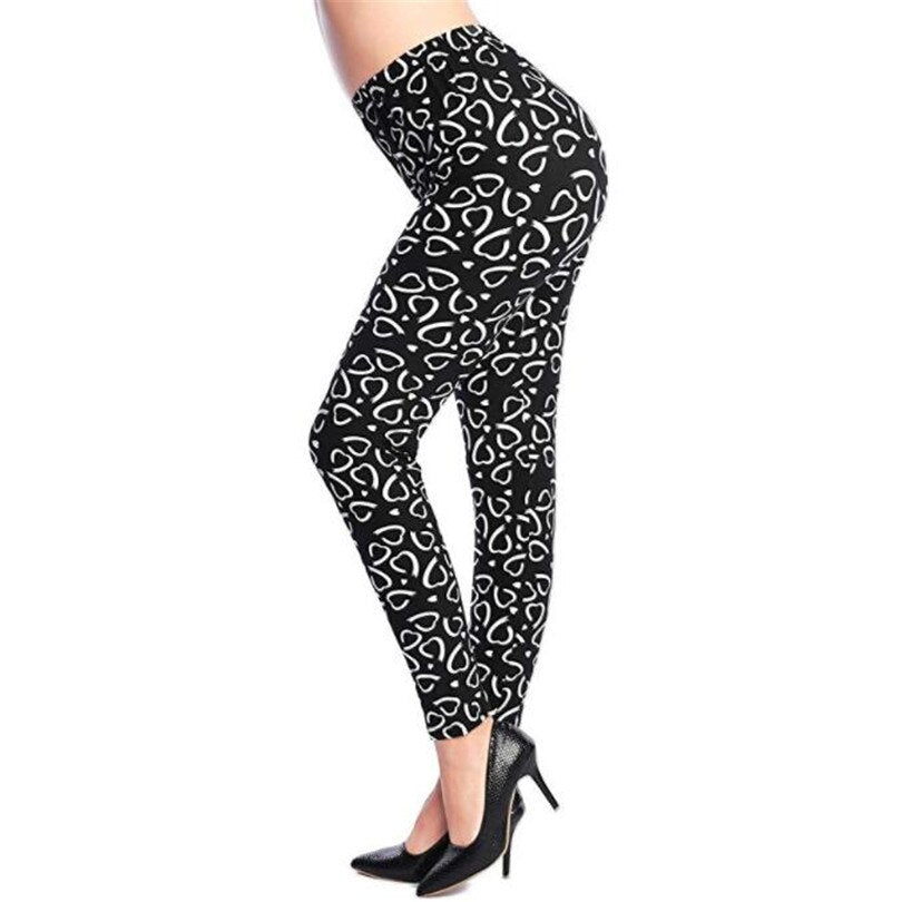 Leggings femme imprimés confortables
