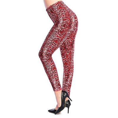 Leggings femme imprimés confortables