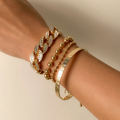 Bracelets chaîne, divers modèles