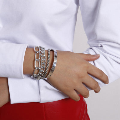 Bracelets chaîne, divers modèles