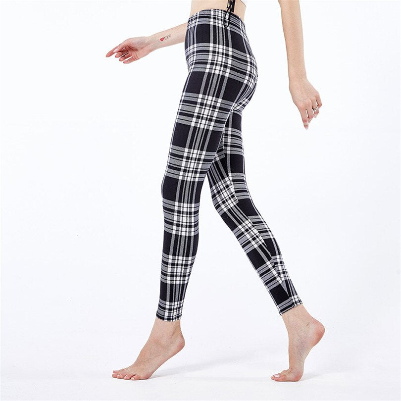 Leggings femme imprimés confortables